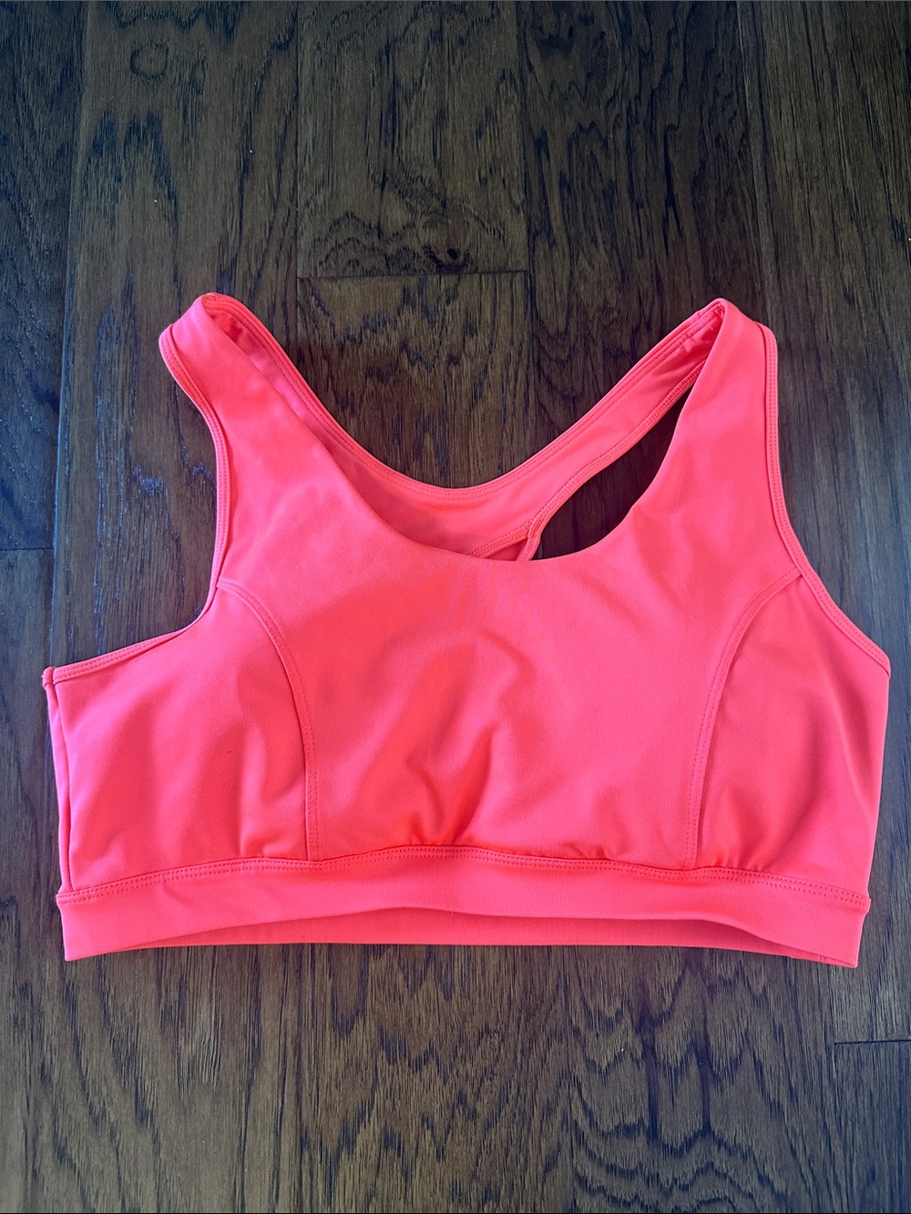 tek gear Neon Coral Racerback Sports Bra